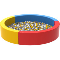 Мягкий бассейн для детей круглый 200 см HOP-HOP